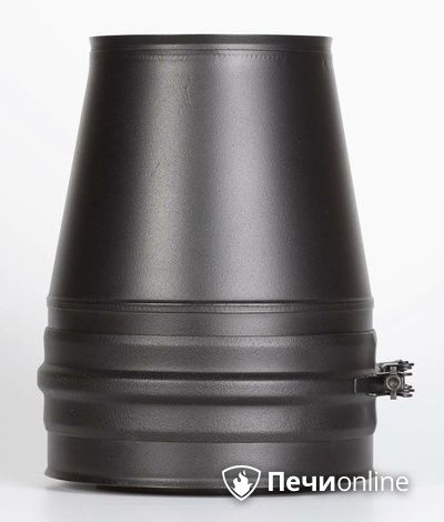 Комплектующие дымохода Schiedel Конус д250 PM25 (Черный) Permetr в Тамбове