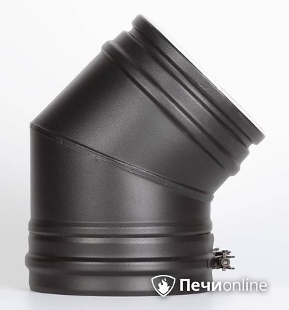 Колено 45° Schiedel Отвод 45° д.150 PM25 (Черный) Permetr в Тамбове