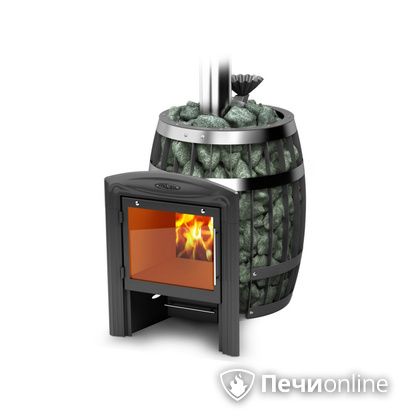 Дровяная банная печь TMF Саяны II Carbon Витра ЗК в Тамбове
