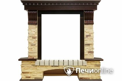 Портал для электрокамина Royal Flame Pierre Luxe угловой сланец под классический очаг в Тамбове