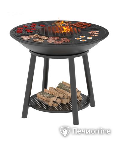 Гриль для дачи Везувий Fantastic Grill Престиж 1000 (чугун) в Тамбове