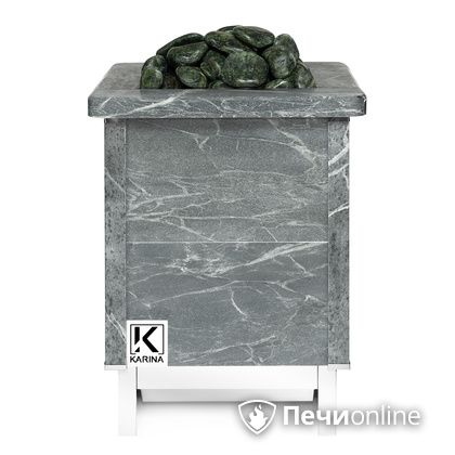 Электрическая печь Karina Quadro 7,5 кВт Талькохлорит в Тамбове