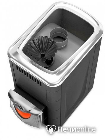 Дровяная банная печь TMF Ангара 2012 Inox ДНС КТК ЗК антрацит в Тамбове