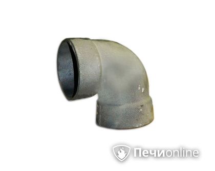 Дымоход Гефест Отвод 90° чугун D130 в Тамбове