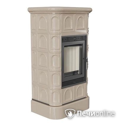 Печь-камин Kratki Blanka 8 kW stove кафельная крем в Тамбове